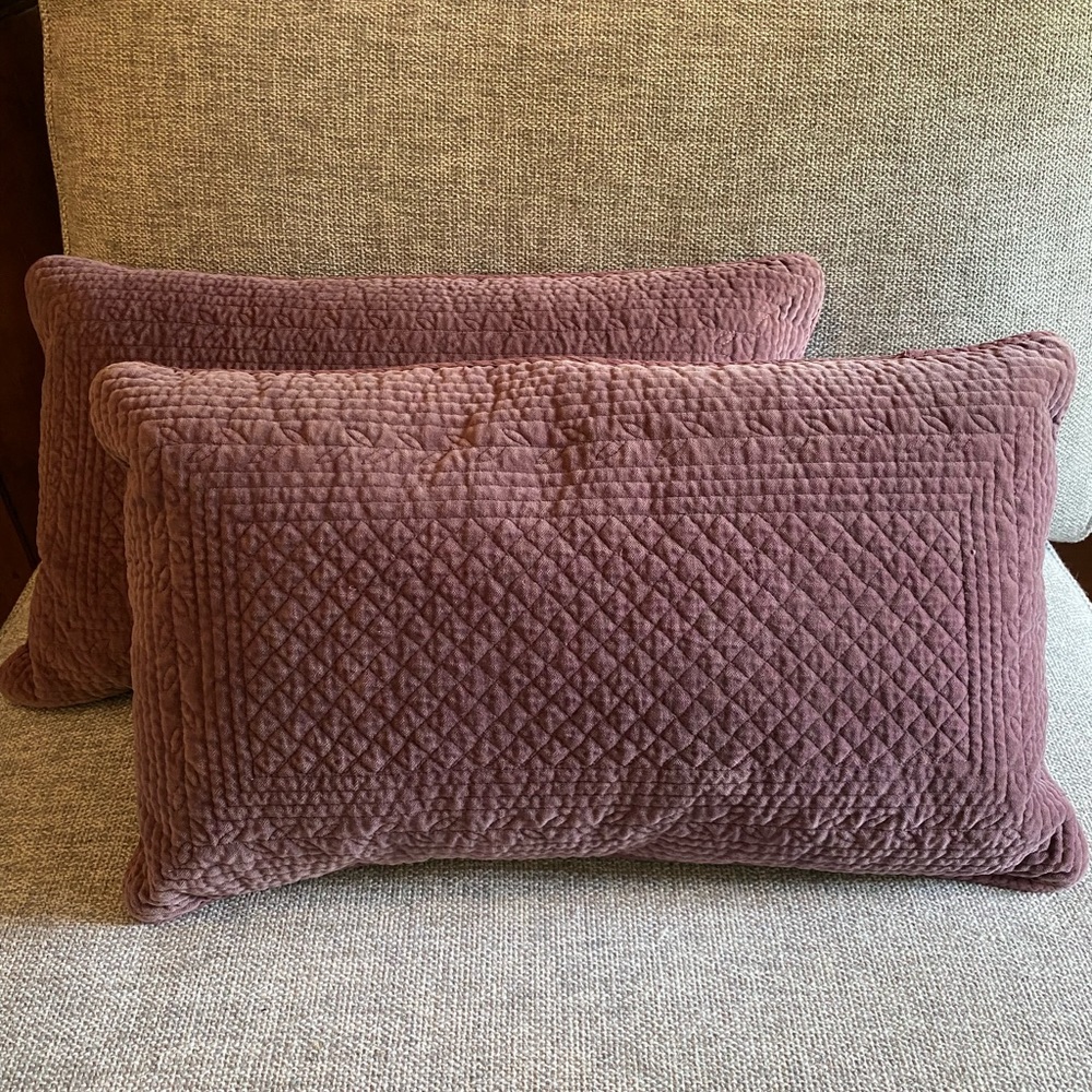 12x24 Lumbar Pillows (inserts included)